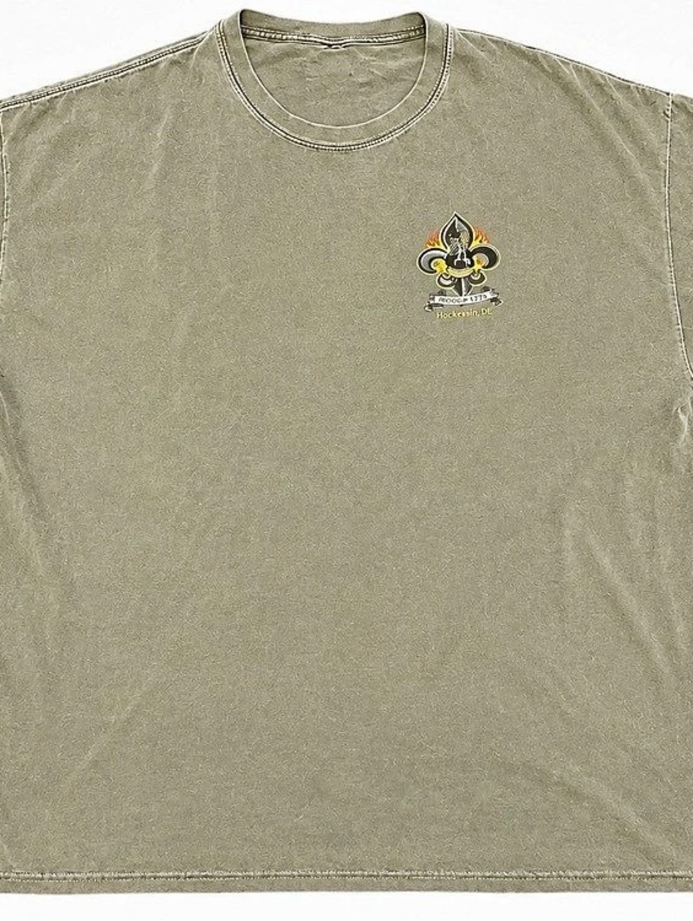 French Quarter New Orleans graphic tee Graphic Short Sleeve Tee in Green